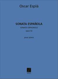 Oscar Espla: Sonata Espanola Op.33 Piano