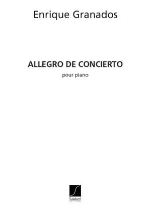 Enrique Granados: Allegro De Concierto