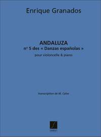 Enrique Granados: Andaluza n°5 des Danzas Espanolas - Cello/Piano