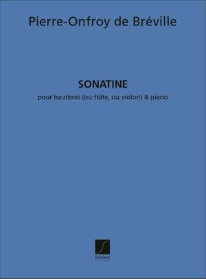 Pierre-Onfroy de Bréville: Sonatine
