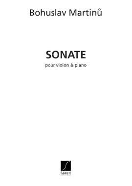 Bohuslav Martinu: Sonate