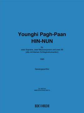 Younghi Pagh-Paan: Hin-Nun