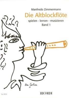 Manfredo Zimmermann: Die Altblockflöte Band 1 - ohne CD
