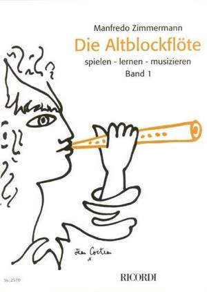 Manfredo Zimmermann: Die Altblockflöte Band 1 - ohne CD