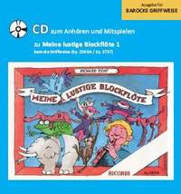 Richard Voss_Ingrid Voss: Meine lustige Blockflöte Band 1 - CD (barocke G.)