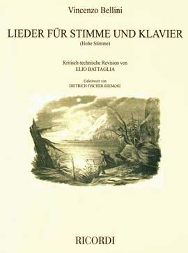 Vincenzo Bellini: Lieder für Singstimme und Klavier