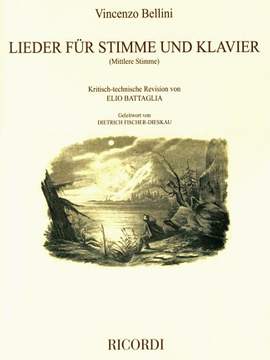 Vincenzo Bellini: Lieder für Singstimme und Klavier