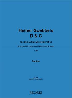 Heiner Goebbels: D&C