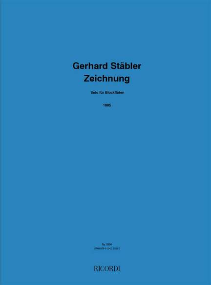 Gerhard Stäbler: Zeichnung