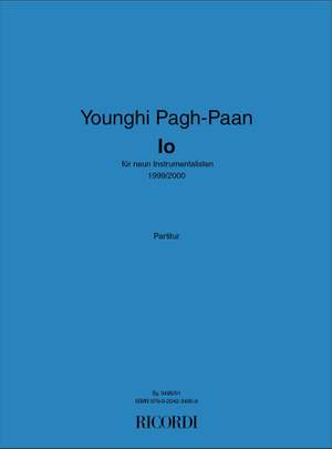 Younghi Pagh-Paan: Io