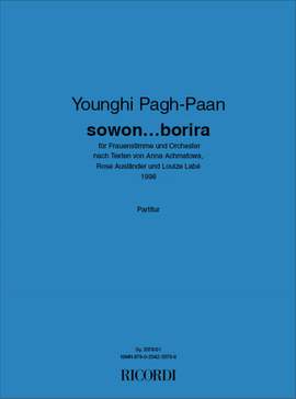 Younghi Pagh-Paan: sowon...borira