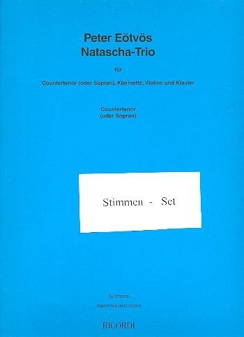Péter Eötvös: Natscha-Trio