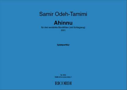 Samir Odeh-Tamimi: Ahinnu