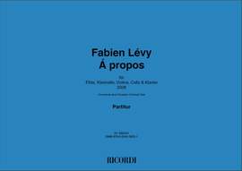 Fabien Lévy: À propos