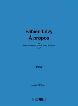 Fabien Lévy: À propos