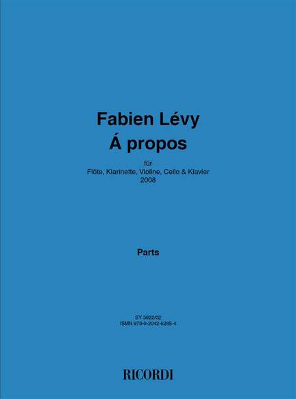 Fabien Lévy: À propos