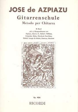 José de Azpiazu: Gitarrenschule Bd 2
