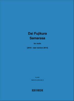 Dai Fujikura: Samarasa