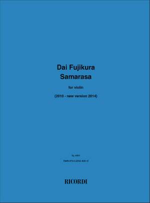 Dai Fujikura: Samarasa