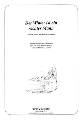 Johann Friedrich Reichardt_Hans Richard Stracke: Der Winter ist ein rechter Mann