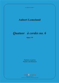 Aubert Lemeland: Quatuor à cordes No.6
