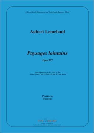 Aubert Lemeland: Paysages lointains op 227