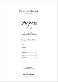 Vaclav Jan Tomasek: Requiem op 72