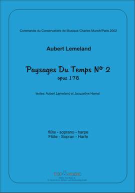 Aubert Lemeland: Paysages du temps op. 178