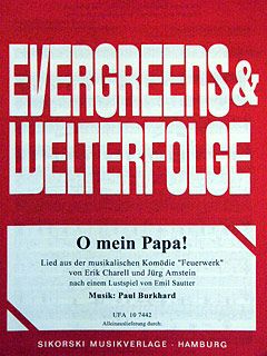 Paul Burkhard: O mein Papa für Trompete und Klavier