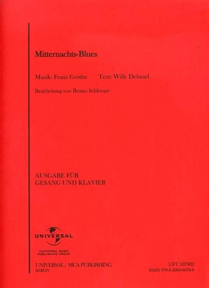 Franz Grothe: Mitternachtsblues