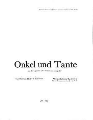Eduard Künneke: Onkel und Tante