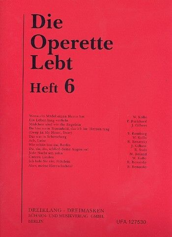 Die Operette lebt, Heft 6