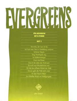 Evergreens, Heft 3, für Akkordeon