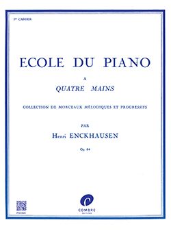 Heinrich Enckhausen: Ecole du piano à 4 mains Op.84 Vol.1