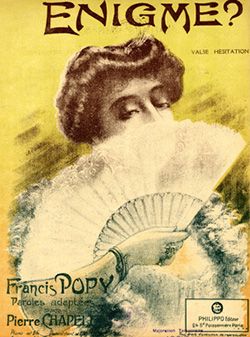 Francis Popy: Enigme (valse)