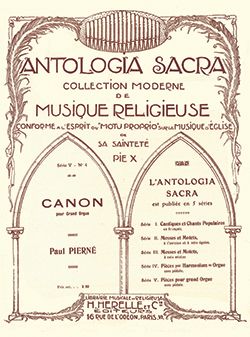 Paul Pierné: Canon