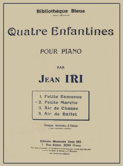 Jean Iri: Enfantines (4) Petite marche