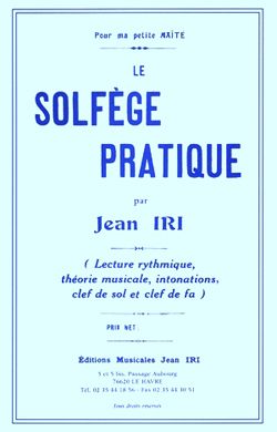 Jean Iri: Solfège pratique