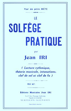Jean Iri: Solfège pratique