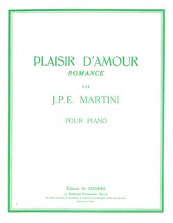 Jean-Paul Martini: Plaisir d'amour (romance)