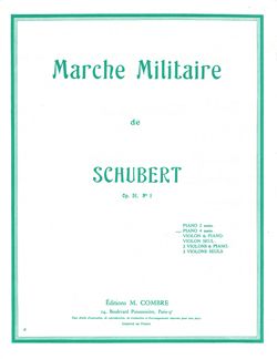 Franz Schubert: Marche militaire Op.51 n°1