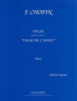 Frédéric Chopin: Valse Op.69 n°1 L'Adieu