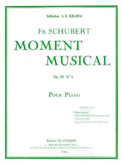 Franz Schubert: Moment musical Op.94 n°3