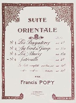 Francis Popy: Suite orientale n°4 Les Patrouilles
