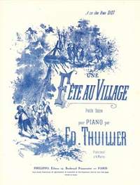 E. Thuillier: Une fête au village