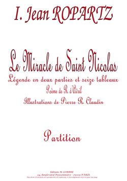 Joseph Guy Ropartz: Le Miracle de Saint Nicolas