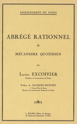 Lucien Excoffier: Abrégé rationnel de mécanisme quotidien