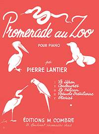 Pierre Lantier: Promenade au zoo (5 pièces)