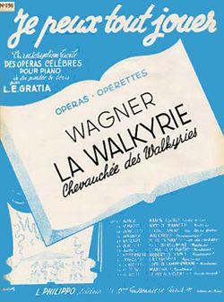 Richard Wagner: La Walkyrie - Chevauchée des Walkyries (JPTJ156)