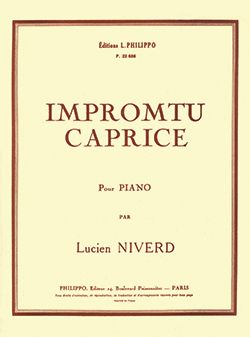 Lucien Niverd: Impromptu - caprice